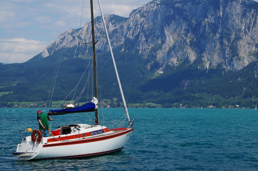 Biohof Schwanser Steinbach am Attersee Exterior foto