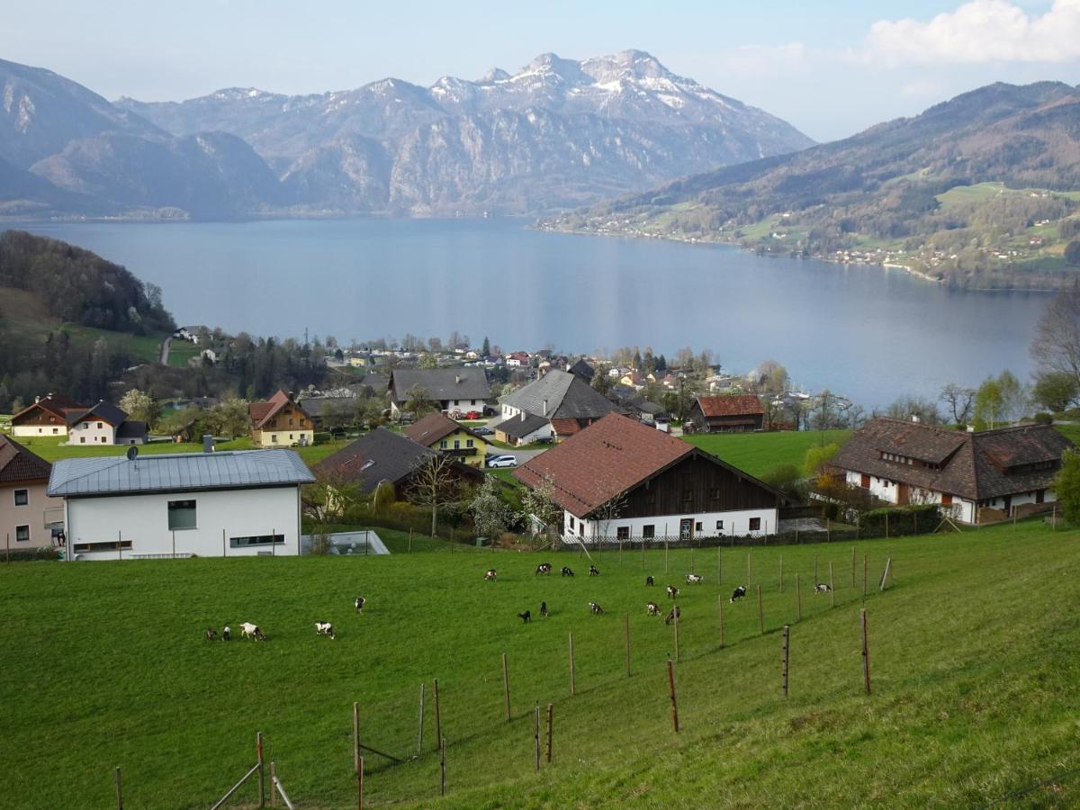 Biohof Schwanser Steinbach am Attersee Exterior foto