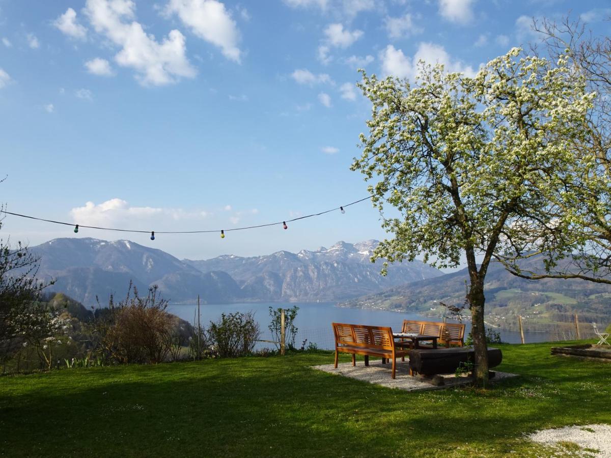 Biohof Schwanser Steinbach am Attersee Exterior foto